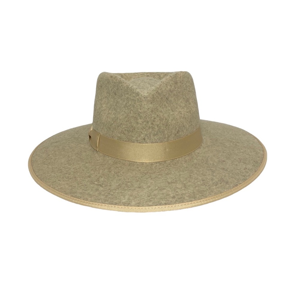 Lack Of Color Beige Fedora Hat